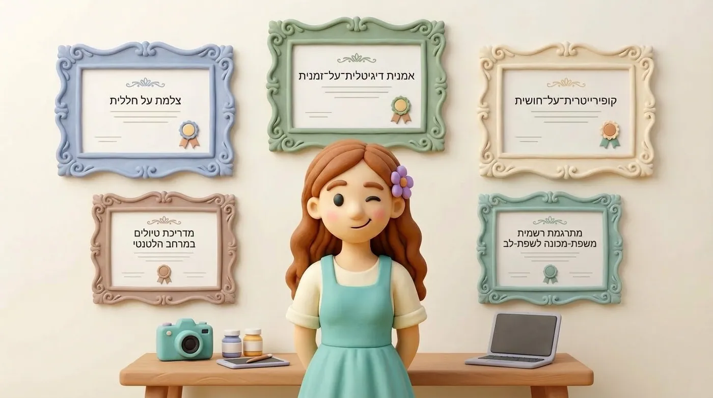 סיפורים מהעתיד, עולם הפלסטלינה של תהילה אור שלו
